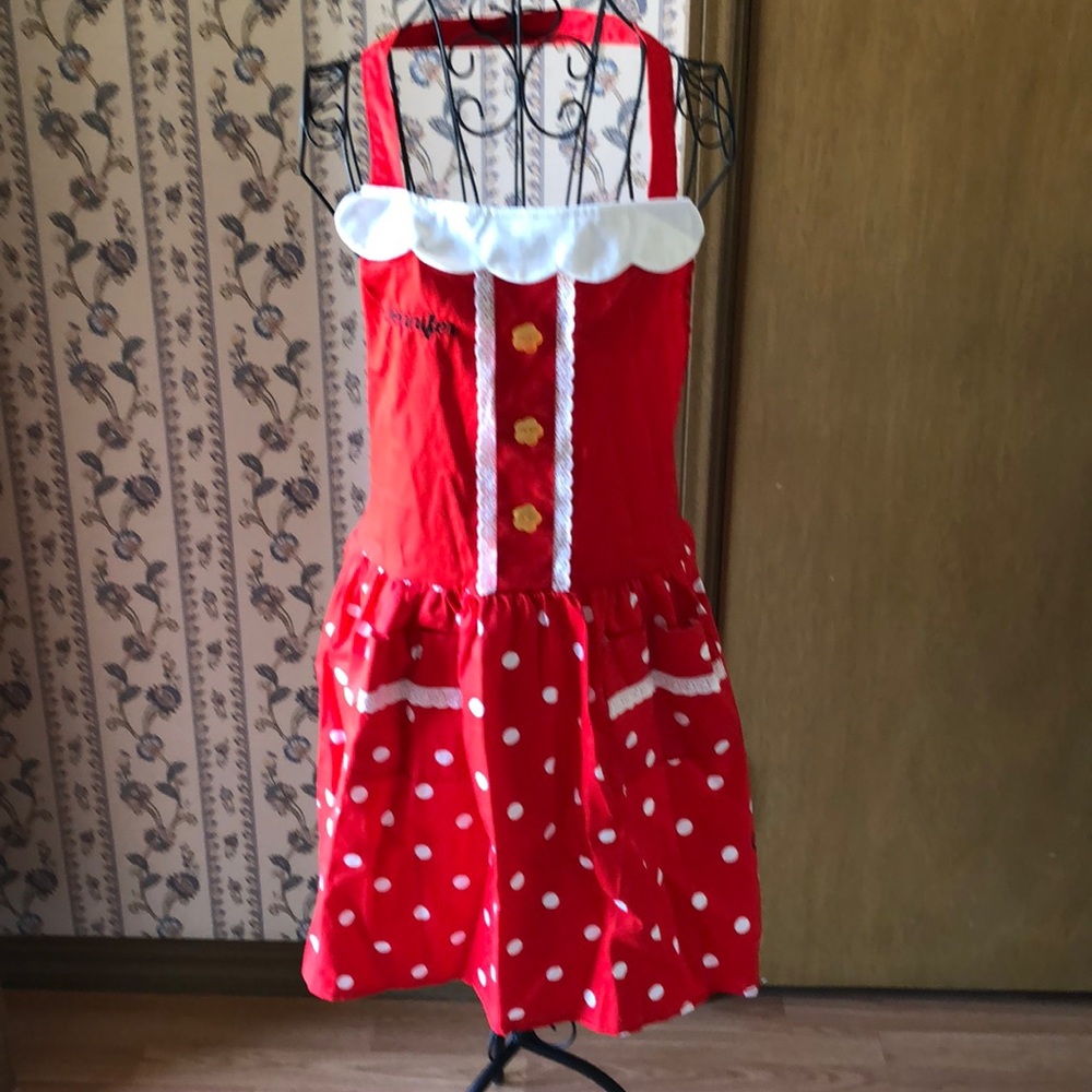 Customized Minnie Mouse Apron Disney Jennifer
